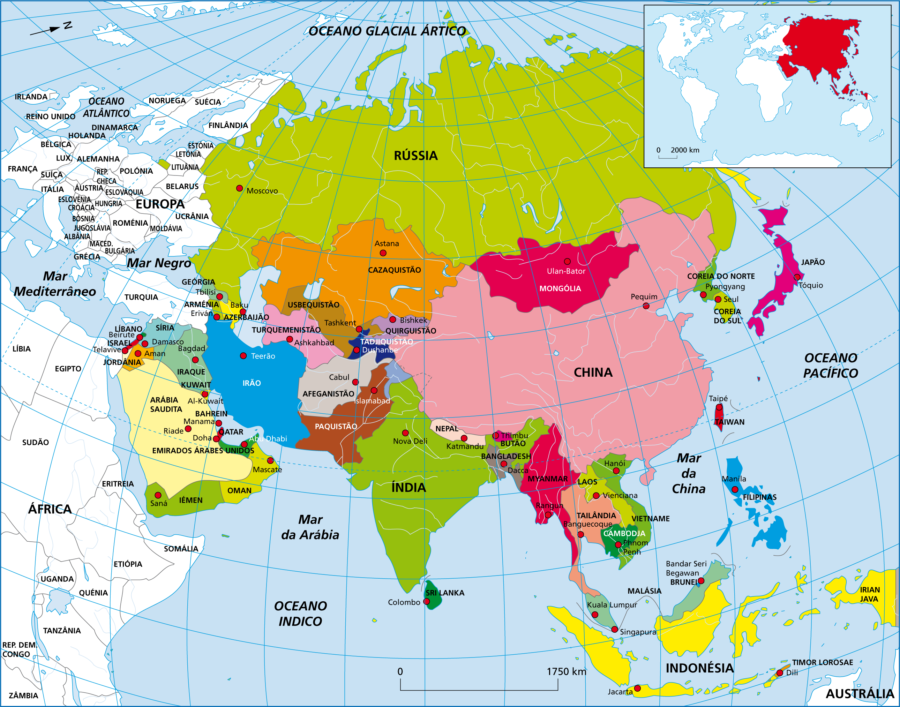 uva árbitro majestuoso mapa politico de asia para colorear señal