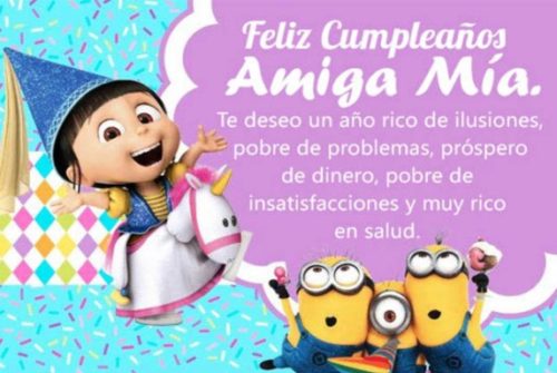 Feliz Cumpleaños Amiga Frases