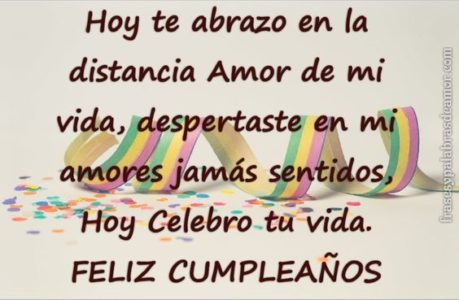 Imágenes, Frases Y Tarjetas De Feliz Cumpleaños Amor